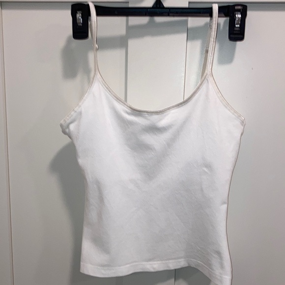 Women’s solid white camisole. St. Eve. - Picture 1 of 5
